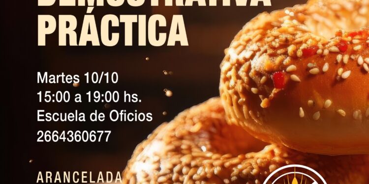 Se brindará un nuevo taller gastronómico en la Escuela de Oficios