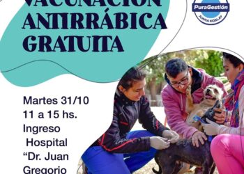 Campaña de vacunación gratuita para mascotas
