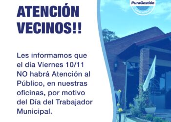 Las oficinas municipales cerrarán por el Día del Empleado Municipal