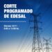 Corte programado del servicio eléctrico el día viernes 10/11