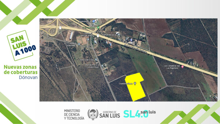 San Luis a Mil: Nuevas zonas de cobertura en San Luis, Donovan y La Florida