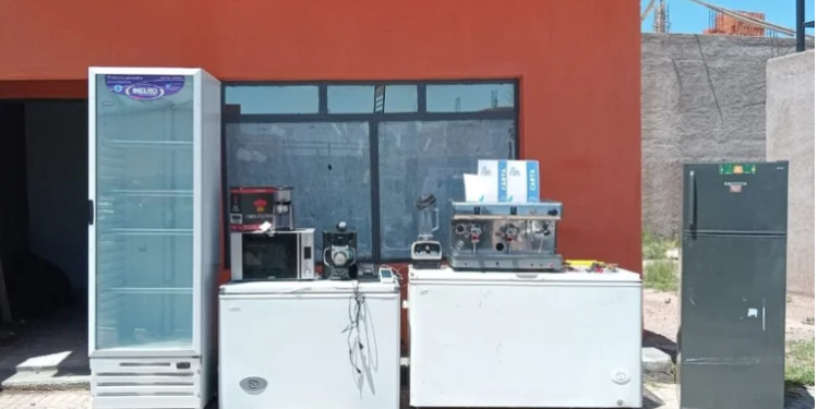 Recuperaron lo robado de un restobar de Potrero de los Funes