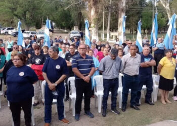 La comunidad de El Volcán recordó a Fabricio Alcaraz Coria