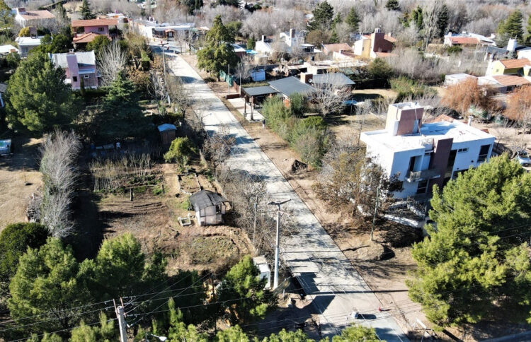 Finalizaron las obras de pavimentación de 70 calles en 4 localidades de la provincia. 10 fueron en Juana Koslay