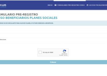 Plan de inclusión: se encuentra activo el formulario online para el censo