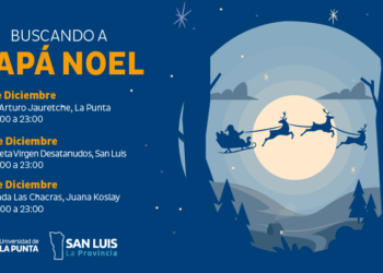 La ULP busca a Papá Noel con su tecnología de vanguardia. Estará el 23 en Juana Koslay