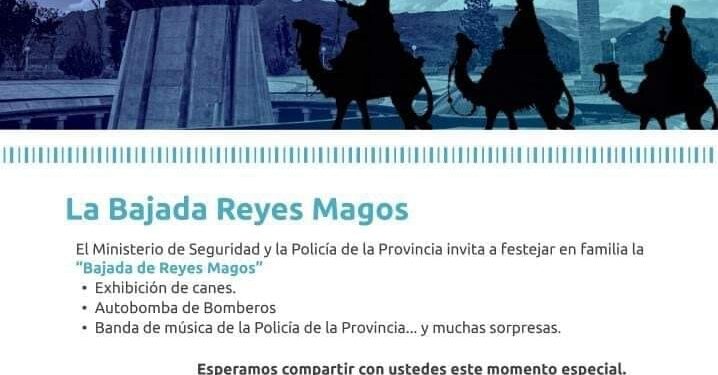 Llegan los Reyes Magos al Monumento del Pueblo Puntano