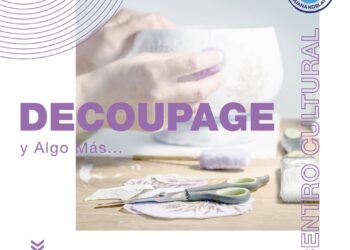 ¿Sabes que es el Decoupage?. Aprendé en este taller