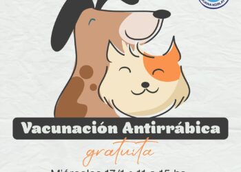 Vacunación de mascotas gratuita en el barrio Malvinas Argentinas