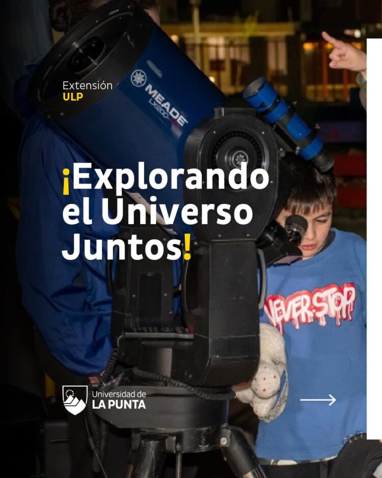 La ULP con las actividades del Parque Astronómico estará en Juana Koslay y Potrero de los Funes