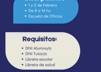 Inscripción para la entrega de guardapolvos