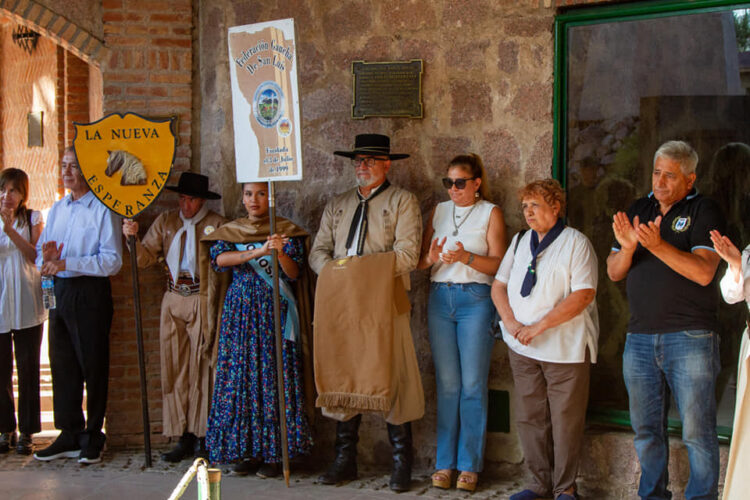 San Luis recordó la gesta sanmartiniana en San Lorenzo