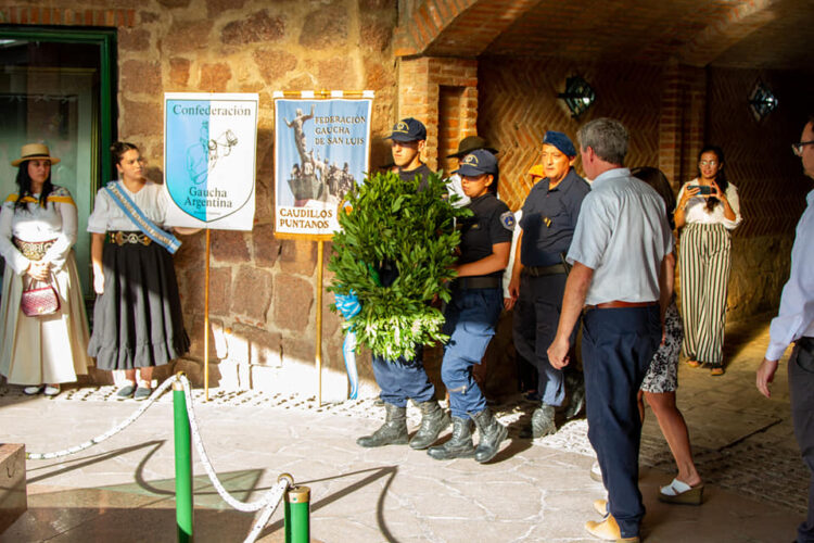 San Luis recordó la gesta sanmartiniana en San Lorenzo