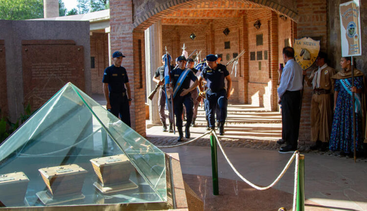 San Luis recordó la gesta sanmartiniana en San Lorenzo