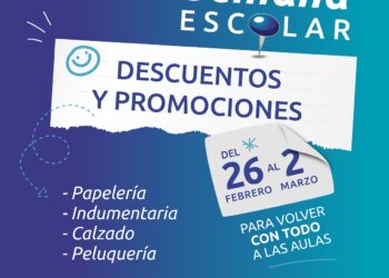 Más de 40 comercios se sumaron a la segunda etapa de la Semana Escolar