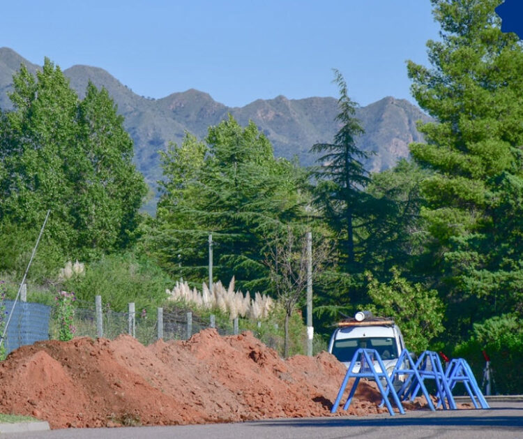Avanza la ampliación de la red cloacal