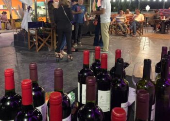 Potrero vivió la noche del vino