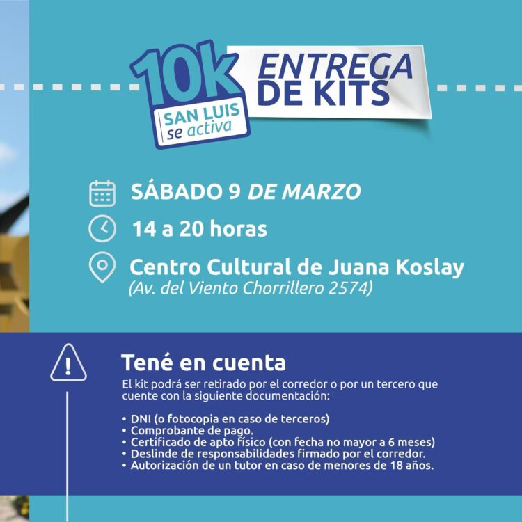 Información importante para los atletas que correrán 10k San Luis se activa