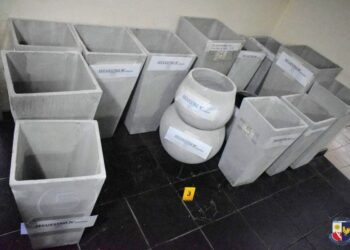 La Policía recuperó distintos elementos que habían sido robados de un vivero de Juana Koslay