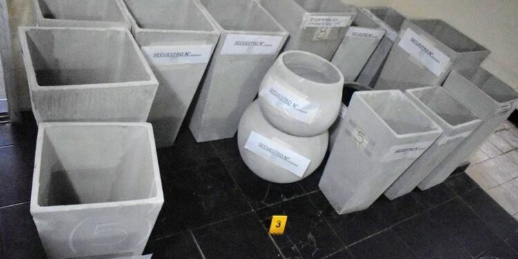 La Policía recuperó distintos elementos que habían sido robados de un vivero de Juana Koslay