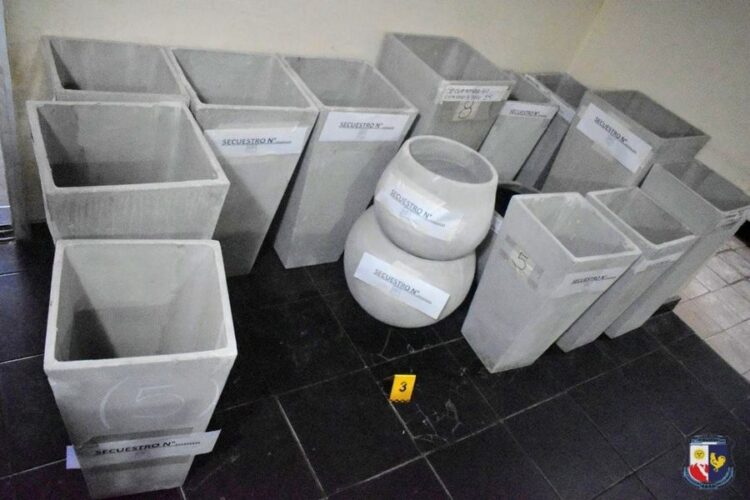 La Policía recuperó distintos elementos que habían sido robados de un vivero de Juana Koslay