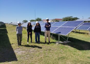 Estudiantes de la Escuela Técnica N°37 comenzaron sus prácticas en el Parque Fotovoltaico