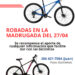 Ingresaron a un domicilio y se llevaron dos bicicletas