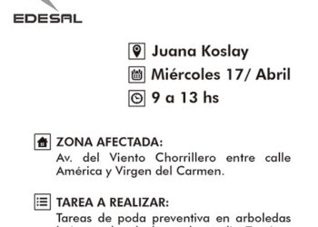 Corte programado del servicio eléctrico este miércoles