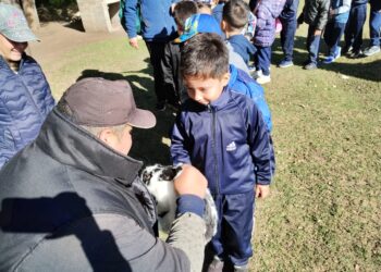 Visita del jardín ‘Burbujita’ a la Granja Productiva Escolar