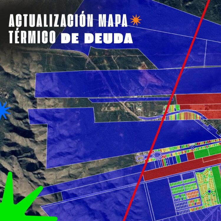 El municipio actualizó el Mapa Térmico de Deuda