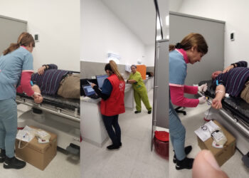 Llevaron adelante otra colecta de sangre voluntaria en el hospital ‘Ramón Carrillo’
