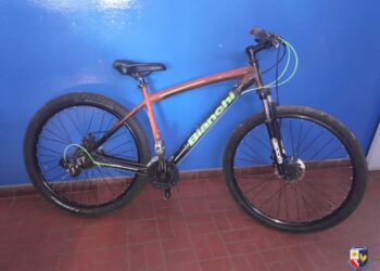 La Policía recuperó una bicicleta que había sido robada en un comercio de Juana Koslay