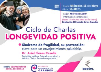 Continúan las charlas sobre “Longevidad Positiva” brindadas por Edesal.