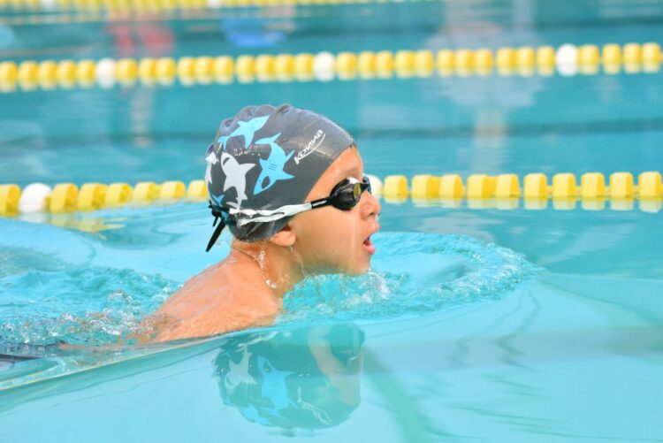 Los nadadores de El Volcán debutaron en el Campeonato Provincial de Natación