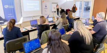 Personal de la municipalidad de Juana Koslay realizó una capacitación en la Universidad de La Punta,.