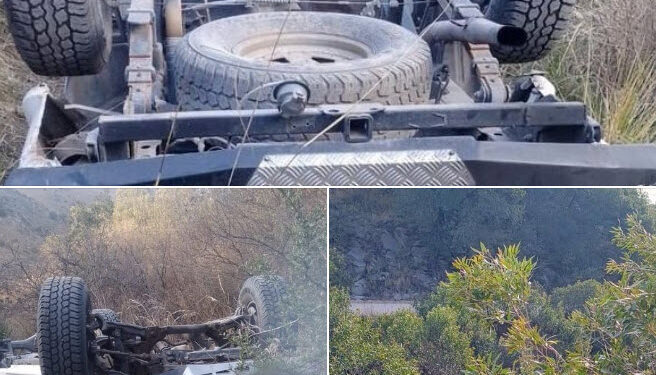 Un adolescente resultó herido tras un accidente en la ruta Potrero de los Funes-Estancia Grande