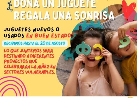 El Rotary Club recepciona juguetes para regalar en el mes de la niñez.