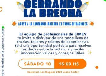 Charla sobre lactancia este sábado