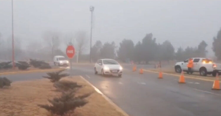 Accidente en Autopista Los Puquios y Avda. Santos Ortiz