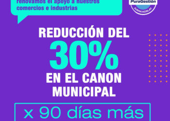 PRORROGAN LA REDUCCIÓN EN EL CÁNON MUNICIPAL: Otra medida acertada en tiempos de crisis