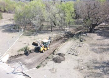 Realizan trabajos de limpieza en el Ecoparque de Cruz de Piedra