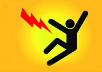 Un vecino de nuestra ciudad recibió una fuerte descarga eléctrica mientras trabajaba en un domicilio