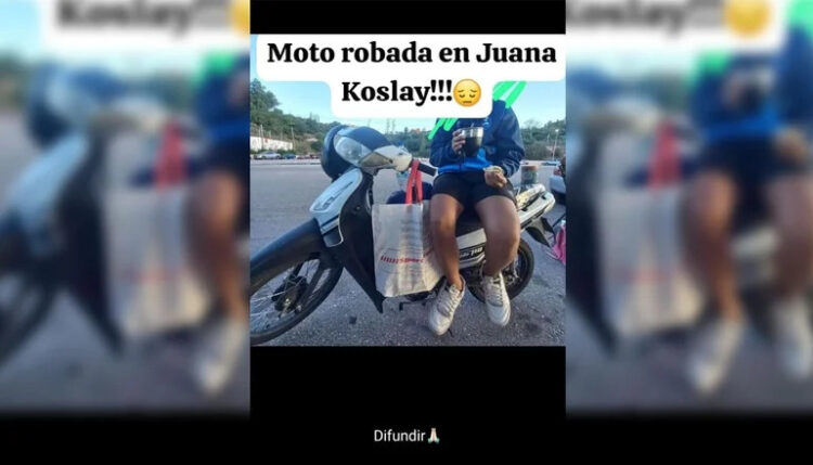 Le robaron la moto al pie del Cerro de la Cruz