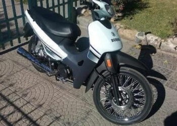 Le robaron la moto al pie del Cerro de la Cruz