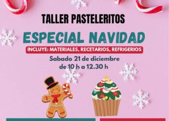 Taller de pastelería para pequeños pensando en la navidad