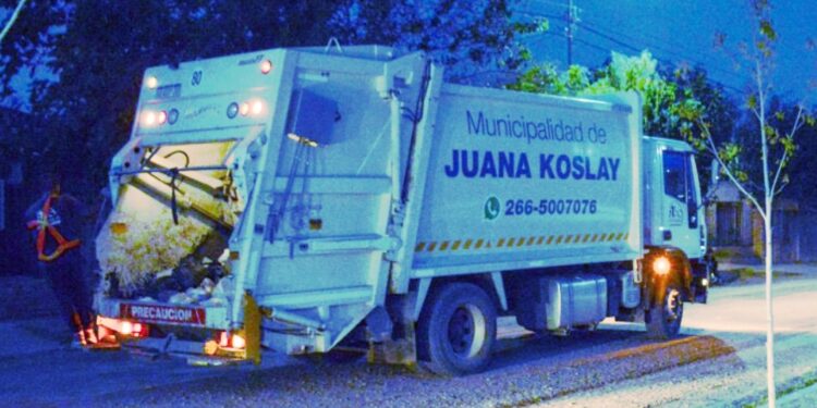 Recolección de residuos el 24 y 25 de diciembre