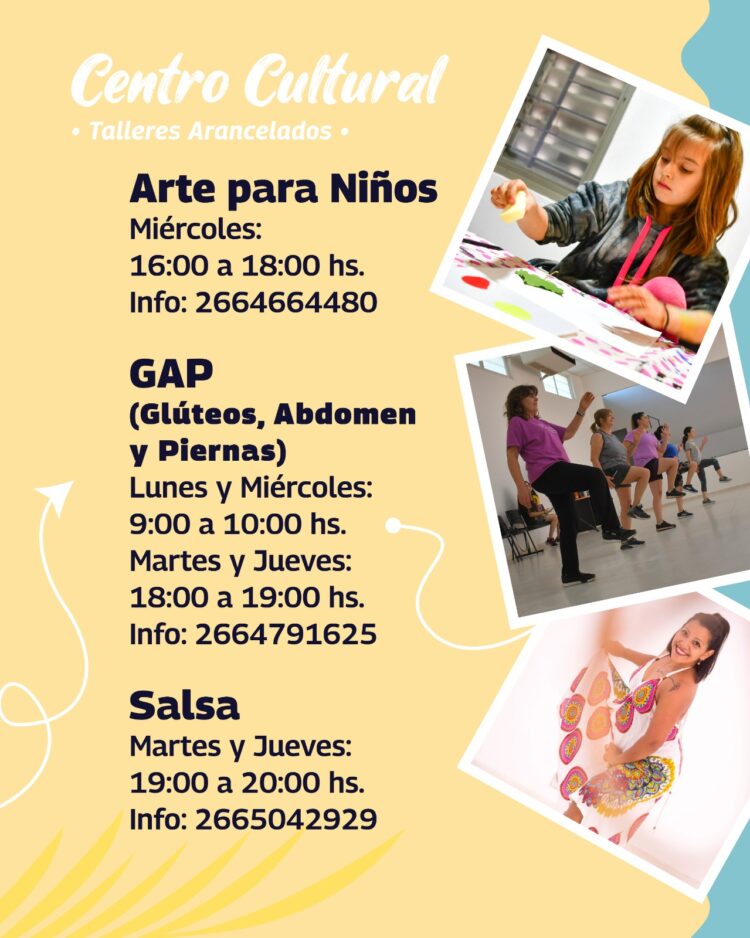 Arte y el movimiento en el Centro Cultural