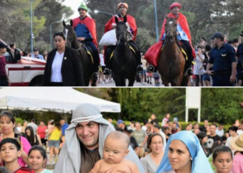 Los Reyes Magos llegan al Monumento al Pueblo Puntano de la Independencia