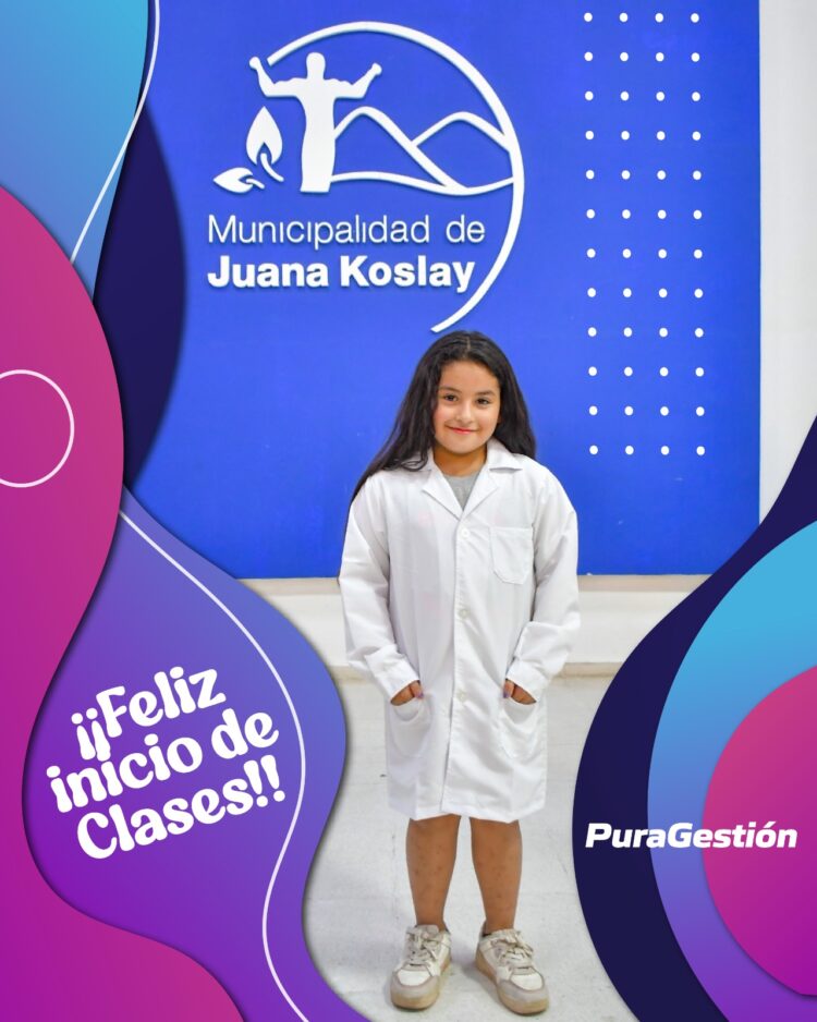 El municipio de Juana Koslay entregó guardapolvos escolares