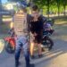 Demoraron a un sujeto que circulaba en una moto sin documentación y en contramano